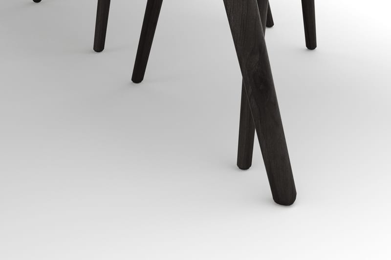 Tyrö Matgrupp med 6 st Tyrö Karmstolar - Smoked Oak/Smoked Oak - Products - Möbler - Bord & matgrupp - Matgrupp