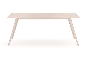 Tyrö Rektangulär Matbord & köksbord 190x90 cm Askträ - Whitewash - Products - Möbler - Bord & matgrupp - Matbord & köksbord