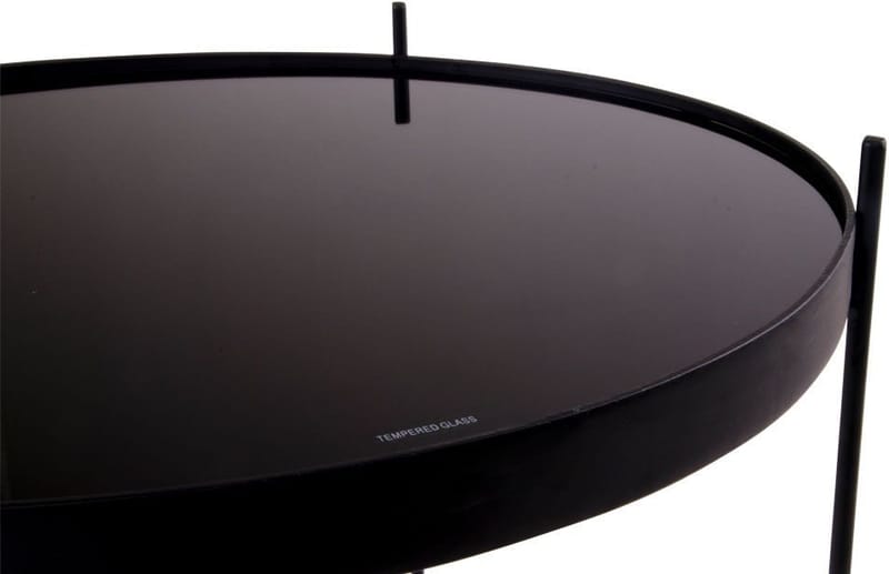 Venezia Soffbord 48 x 48 cm - Stål/glas - Stål/glas - Products - Möbler - Bord & matgrupp - Soffbord