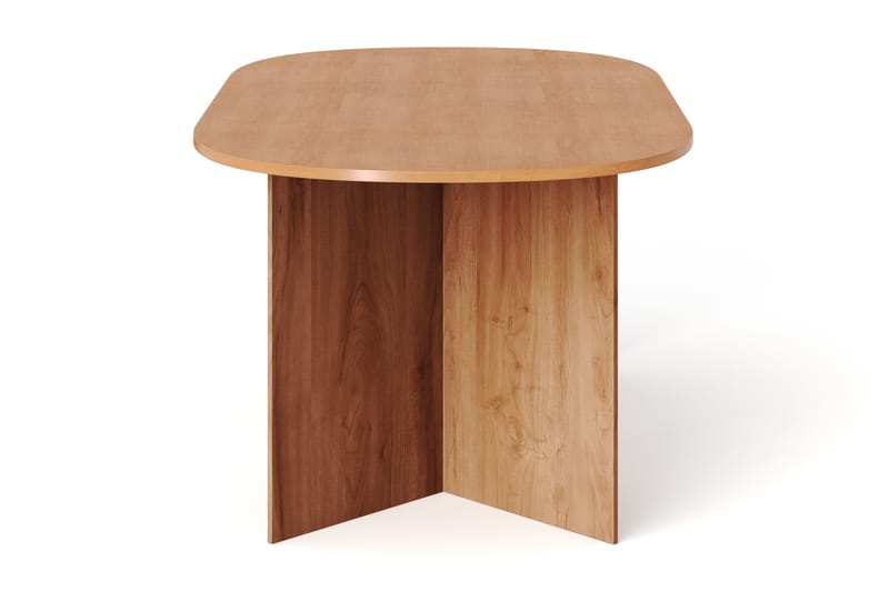 Vera Matbord Oval 180x100 cm Fanér - Ek - Products - Möbler - Bord & matgrupp - Matbord & köksbord