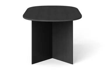 Vera Matbord Oval 180x100 cm Fanér - Svart - Products - Möbler - Bord & matgrupp - Matbord & köksbord