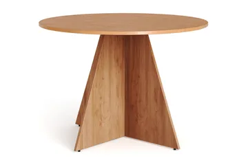 Vera Runt Matbord ø110 cm Fanér