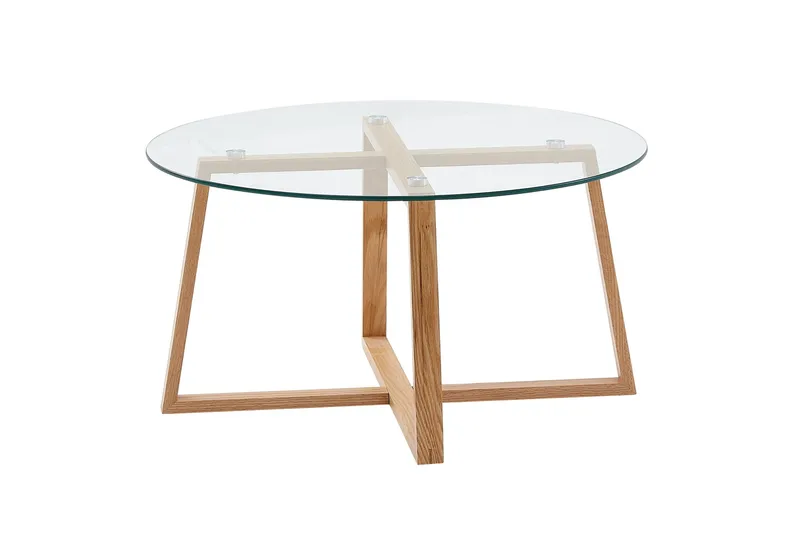 Wilhem Soffbord 78 cm Rund, Natur