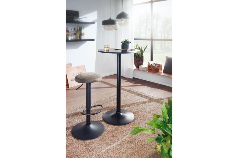 Willowdale Barbord 60 cm Runt - Svart - Products - Möbler - Bord & matgrupp - Barbord & ståbord