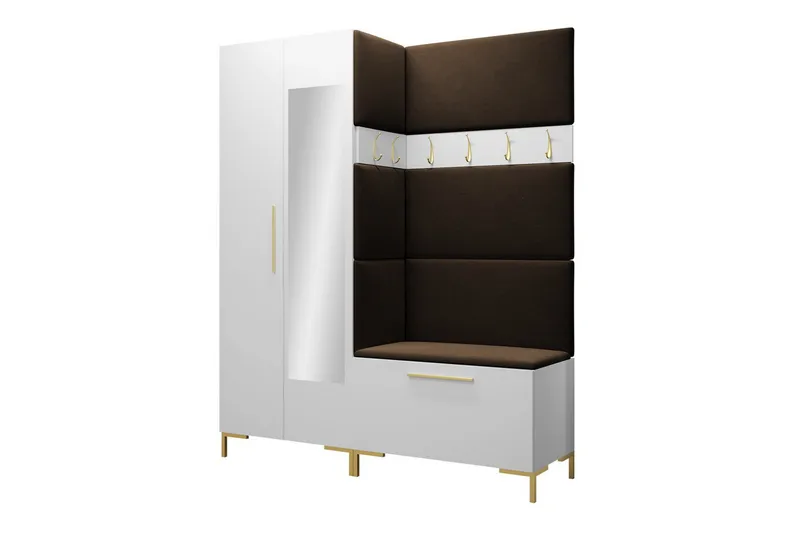 Dunvegan Hallmöbelset 158x46 cm, Vit