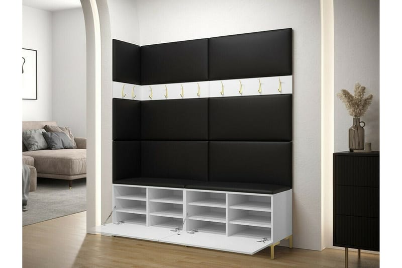 Dunvegan Hallmöbelset 168x46 cm Black - Products - Möbler - Hallmöbler - Möbelset för hall & entre