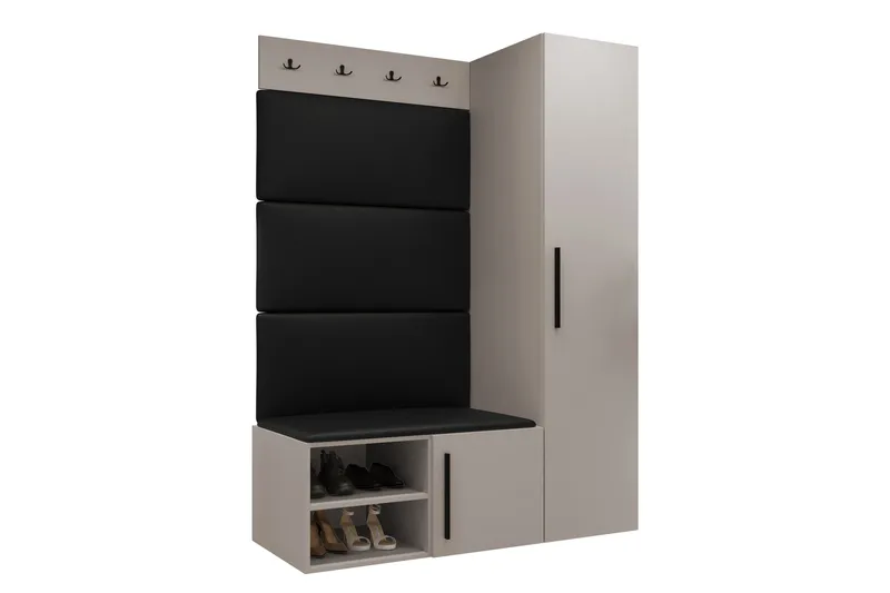 Farosa Hallmöbelset, Beige/Grå