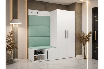 Farosa Hallmöbelset - Vit - Products - Möbler - Hallmöbler - Möbelset för hall & entre