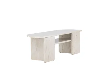 Ålesund Travertin Tv-bänk 140x40 cm - Beige - Products - Möbler - TV- & Mediamöbler - TV bänk & mediabänk