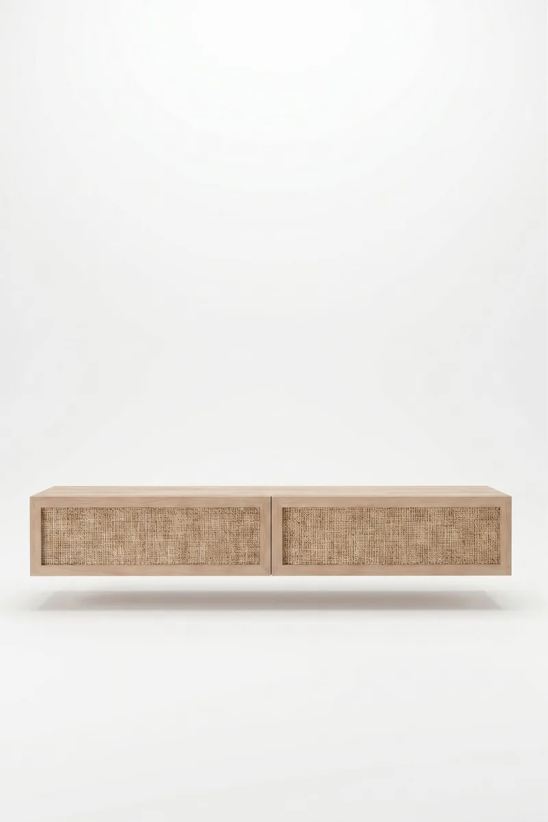 Canto TV-bänk 180x29,6x29,8 cm, Ek