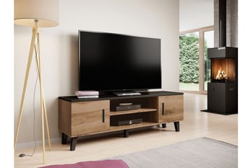 Kardos Tv-möbelset 160 cm - Natur/Svart - Products - Möbler - TV- & Mediam öbler - TV-möbelset