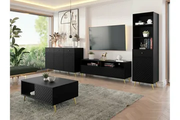 Kintore Tv-skåp 150 cm - Svart - Products - Möbler - TV- & Mediamöbler - TV-skåp