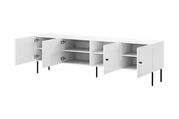 Laholm Tv-bänk 201 cm - Svart - Products - Möbler - TV- & Mediamöbler - TV bänk & mediabänk