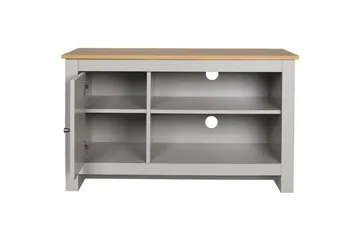 Lowboard Emerald 95x39x58 cm, Natur/Grå - 95x39x58 cm, Natur/Grå - Products - Möbler - TV- & Mediamöbler - TV bänk & mediabänk