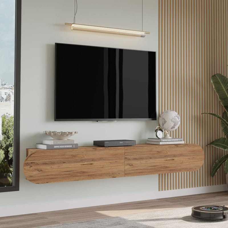 Lumina TV-bänk 180x29,5x31,6 cm - Atlantic pine - Products - Möbler - TV- & Mediamöbler - TV bänk & mediabänk