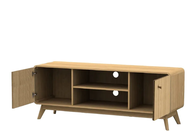 Olivet Tv-bänk 140 cm - Natur - Products - Möbler - TV- & Mediamöbler - TV bänk & mediabänk