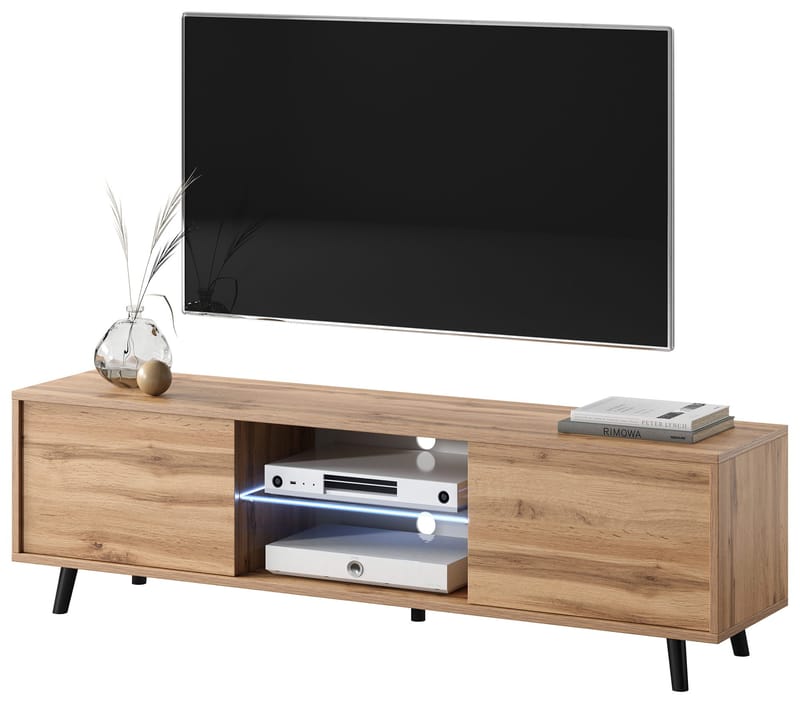 Vipan Tv-bänk 140 cm - Ek - Products - Möbler - TV- & Mediam öbler - TV bänk & mediabänk