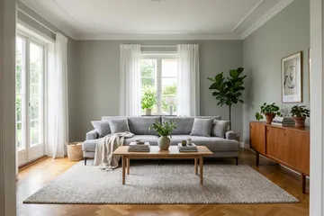Menard Premium 5-sits Djup Soffa i Chenille - Grå - Products - Möbler - Soffa