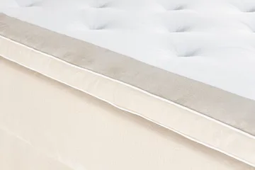 Alessia Komplett Sängpaket med Förvaring LED-belysning 160x200 cm - Biege - Products - Möbler - Säng - Säng med förvaring