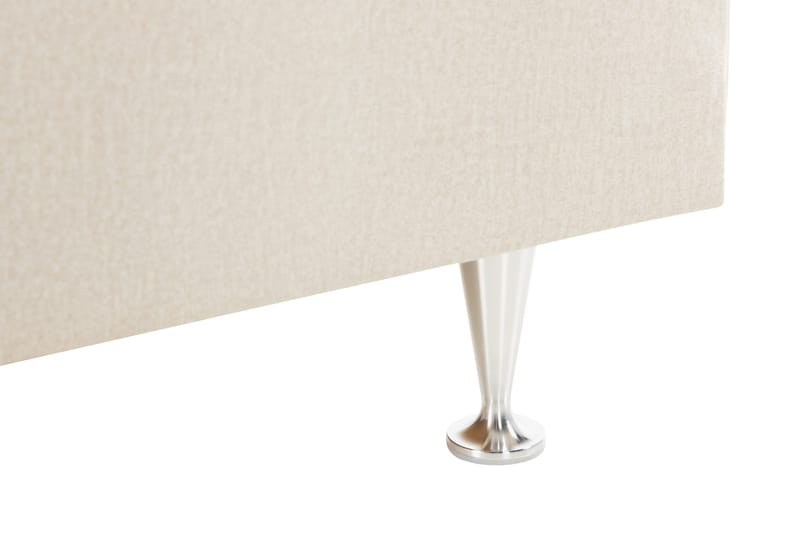 Alessia Komplett Sängpaket med Förvaring LED-belysning 180x200 cm - Beige - Products - Möbler - Säng - Säng med förvaring