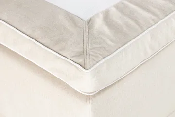 Alessia Komplett Sängpaket med Förvaring LED-belysning 180x200 cm - Beige - Products - Möbler - Säng - Säng med förvaring