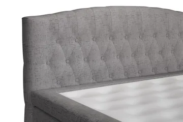 Belda Kontinentalsäng 160x200Fast/Medium - Grå - Products - Möbler - Säng - Kontinentalsäng
