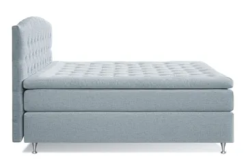 Belda Kontinentalsäng 160x200Fast/Medium - Ljusblå - Products - Möbler - Säng - Kontinentalsäng