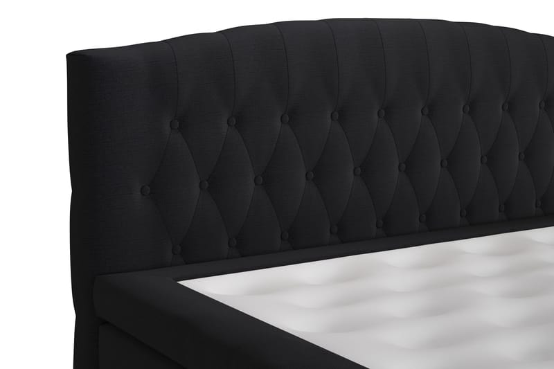Belda Sängpaket 160x200 Fast - Svart - Products - Möbler - Säng - Kontinentalsäng
