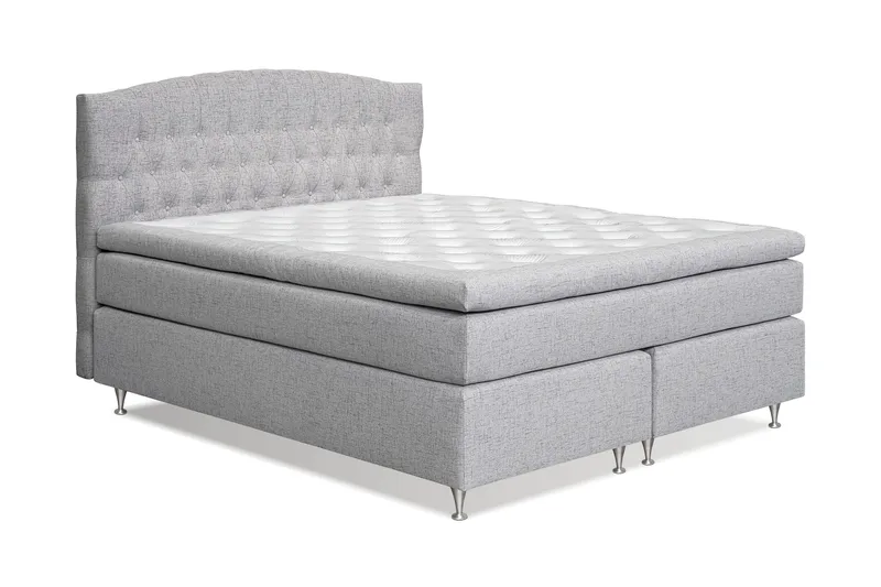 Belda Sängpaket 180x200 Fast/Medium - Ljusgrå - Products - Möbler - Säng - Kontinentalsäng