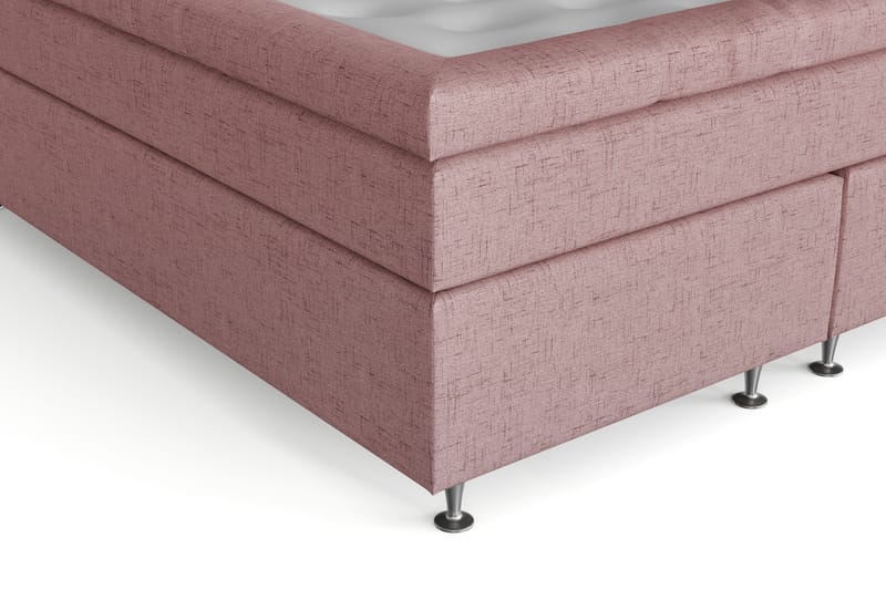 Belda Sängpaket 180x200 Fast/Medium - Rosa - Products - Möbler - Säng - Kontinentalsäng