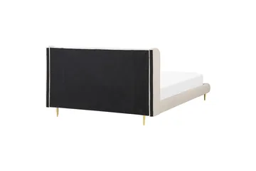 Bernie Sängram 180x200 cm - Beige/Guld - Products - Möbler - Säng - Sängram & sängstomme