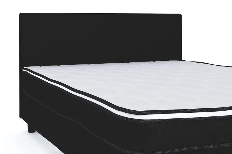 Billingen Komplett Sängpaket 140x200 cm - Svart - Products - Möbler - Säng - Kontinentalsäng