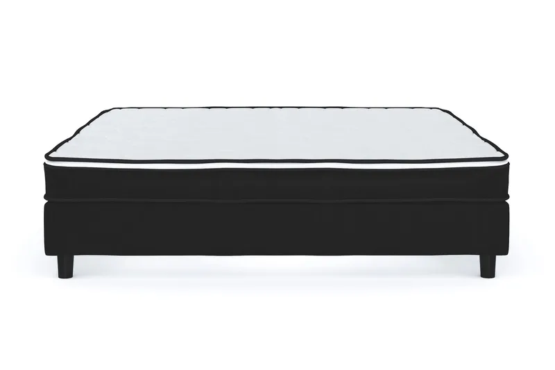 Billingen Kontinentalsäng 180x200 cm, Svart