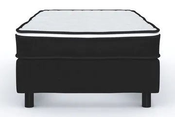 Utan sänggavel - Svart