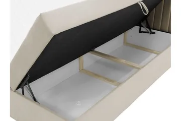 Calrosor Sängpaket Kontinentalsäng med Förvaring 140x200 cm - Svart - Products - Möbler - Säng - Komplett sängpaket