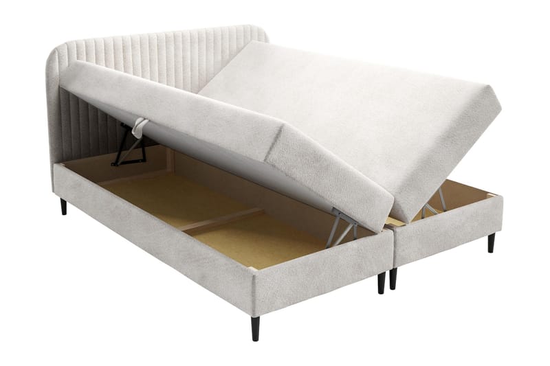 Celestine Förvaringssäng 120x200 cm - Grå - Products - Möbler - Säng - Komplett sängpaket