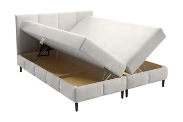 Celestine Förvaringssäng 180x200 cm - Grå - Products - Möbler - Säng - Komplett sängpaket