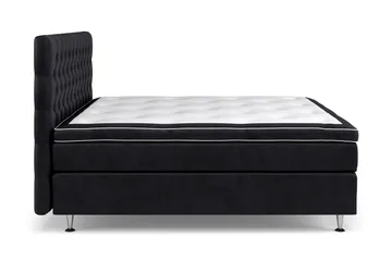 Celine Kontinentalsäng 180x200cm - Svart/Sammet - Products - Möbler - Säng - Kontinentalsäng