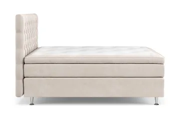 Celine Sängpaket 140x200cm - Beige / Sammet - Products - Möbler - Säng - Kontinentalsäng