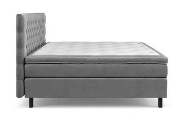 Celine Sängpaket 210x210cm - Grå/Sammet - Products - Möbler - Säng - Kontinentalsäng