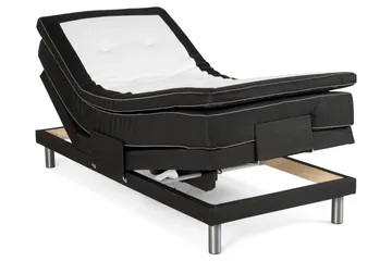 Detroit Ställbar Säng 90x200 cm Höj och sänkbar - Svart - Products - Möbler - Säng - Ställbar säng