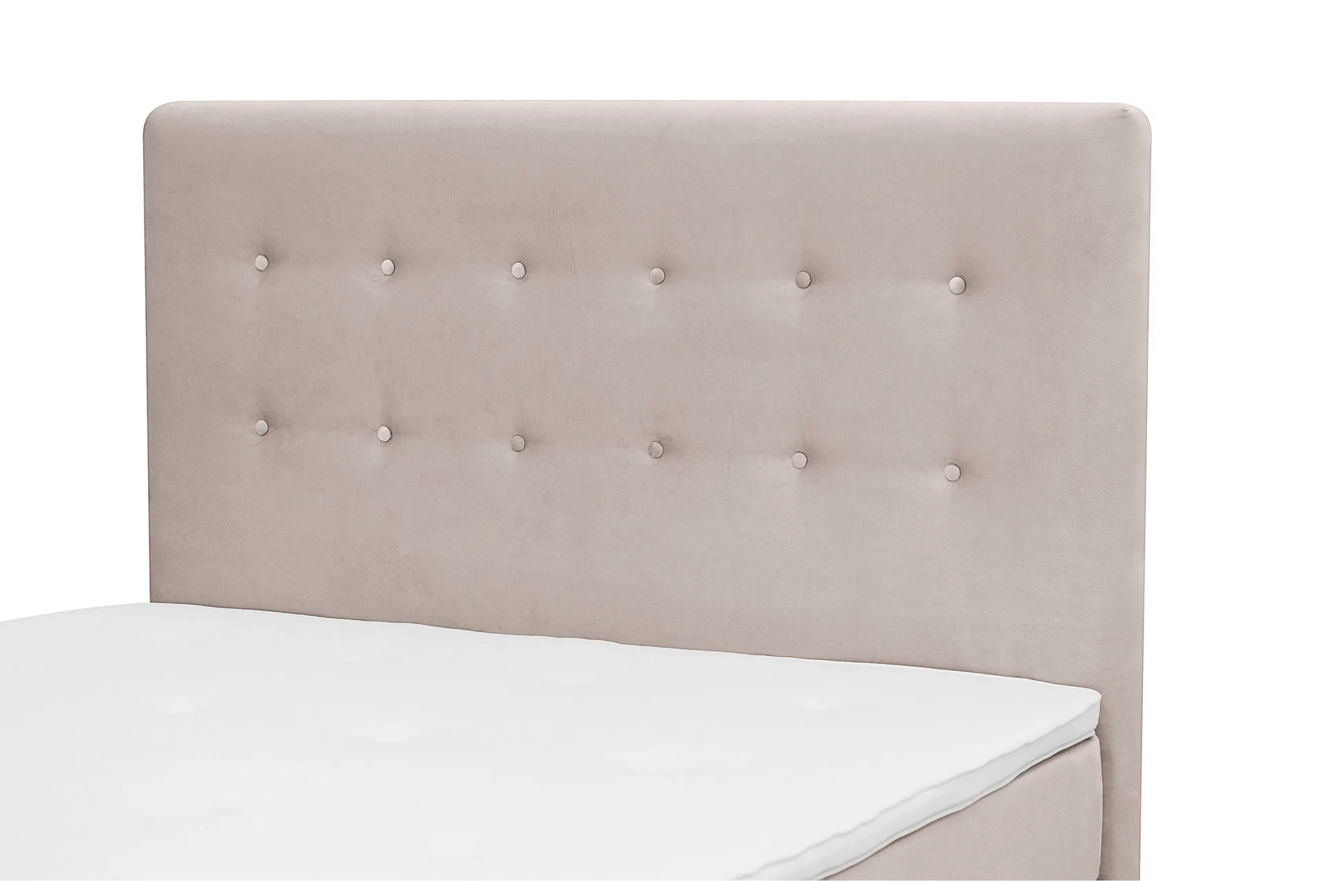Dream Komplett Sängpaket 140x200 cm Knappar - Beige - Products - Möbler - Säng - Kontinentalsäng