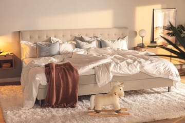 Ella Familjesäng 280x200  cm - (+Fler val) Beige - Products - Möbler - Säng - Kontinentalsäng