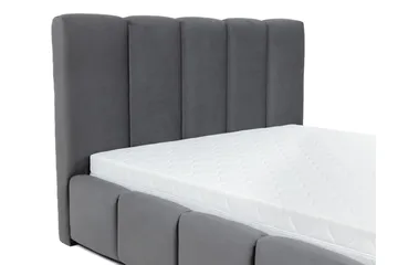 Gioia Förvaringssäng 140x200 cm - Svart - Products - Möbler - Säng - Säng med förvaring