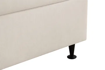 Hilton Plus Komplett Sängpaket med Förvaring 160x200 cm - Ljusbeige - Products - Möbler - Säng - Säng med förvaring