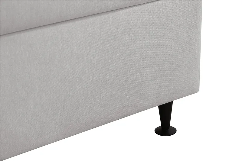 Hilton Plus Komplett Sängpaket med Förvaring 180x200 cm - Grå - Products - Möbler - Säng - Säng med förvaring