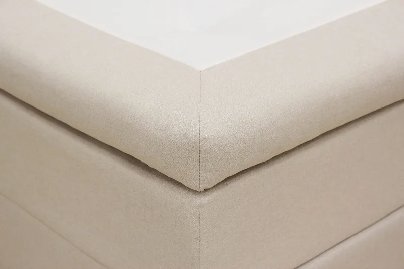 HVILA Classic Komplett Sängpaket 160x200 cm Kontinentalsäng med diamant sänggavel - Beige - Products - Möbler - Säng - Kontinentalsäng