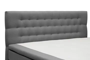 HVILA Classic Komplett Sängpaket 180x200 cm Kontinentalsäng med diamant sänggavel - Grå - Products - Möbler - Säng - Kontinentalsäng