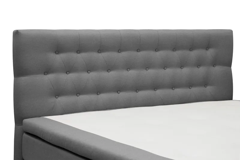 HVILA Classic Komplett Sängpaket 180x200 cm Kontinentalsäng med diamant sänggavel - Grå - Products - Möbler - Säng - Kontinentalsäng