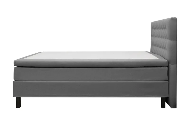 HVILA Classic Komplett Sängpaket 180x200 cm Kontinentalsäng med diamant sänggavel - Grå - Products - Möbler - Säng - Kontinentalsäng